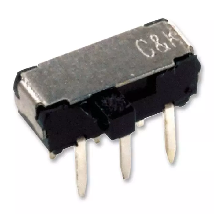 C&K COMPONENTS Switch Slide Dpdt, JS202011AQN (Pack of 10)