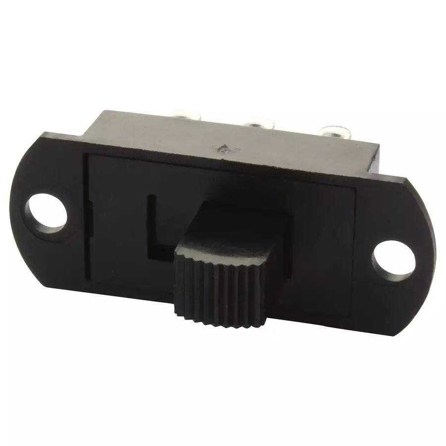 C&K COMPONENTS Slide Switch, Spdt, 6A, 250V, Panel, S102031SS03Q