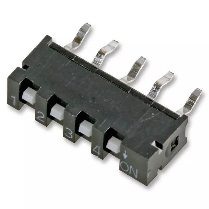 MULTICOMP PRO DIP Switches & SIP Switches SWITCH, SIL, 4WAY, SIP-04T
