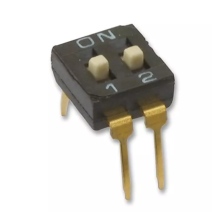 MULTICOMP PRO DIP Switches & SIP Switches SWITCH, DIL, LOW, 2WAY, MCNDI-02S