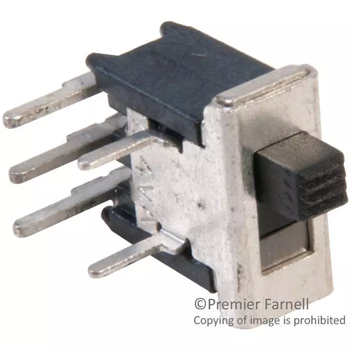 ALCOSWITCH - TE CONNECTIVITY Switch, Slide, Spdt, 20V, Through Hole, 1571984-1
