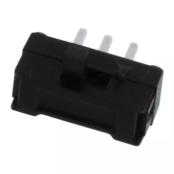 ALCOSWITCH - TE CONNECTIVITY Slide Switch, Spdt, 0.1A, 12Vdc, Tht, SSJ9143104