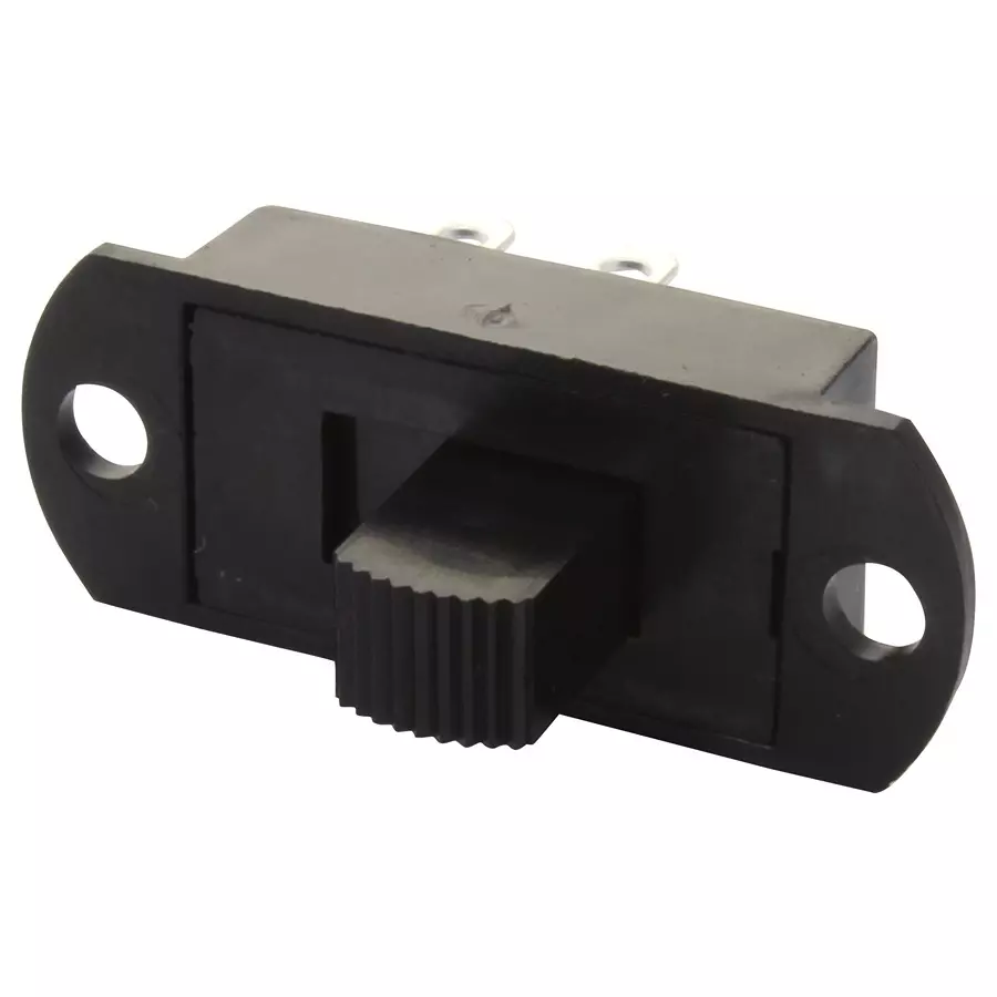 C&K COMPONENTS Slide Switch, Spst, 6A, 250V, Panel, S101031SS03Q