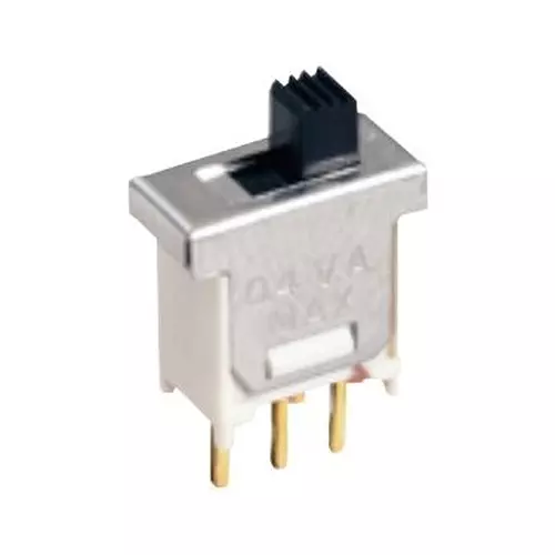 C&K COMPONENTS Slide Switch, Spst, 0.4Va, 20V, Tht, TS02CBE