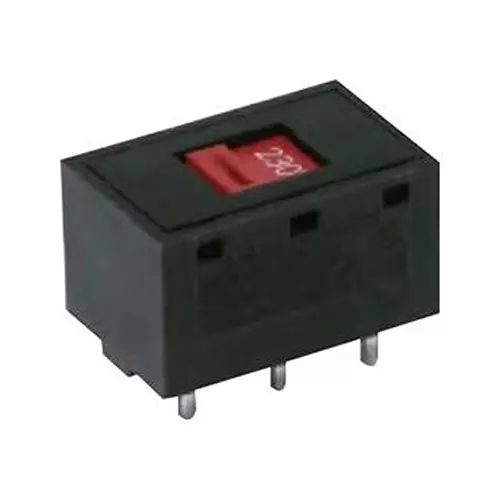 C&K COMPONENTS Slide Switch, Dpdt, 10A, 125V, Tht, V80213MS02Q