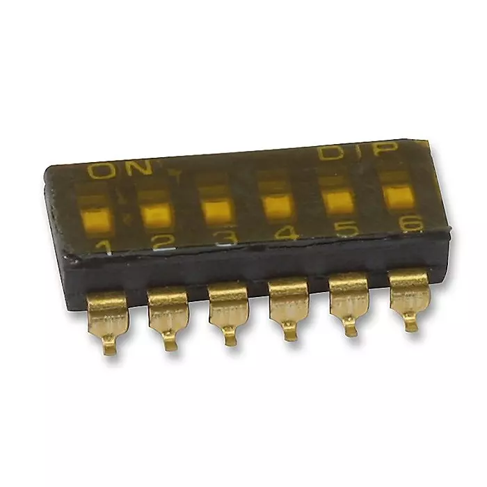MULTICOMP PRO DIP Switches & SIP Switches SWITCH, DIL, SMD, 6WAY, MCEMR-06-T