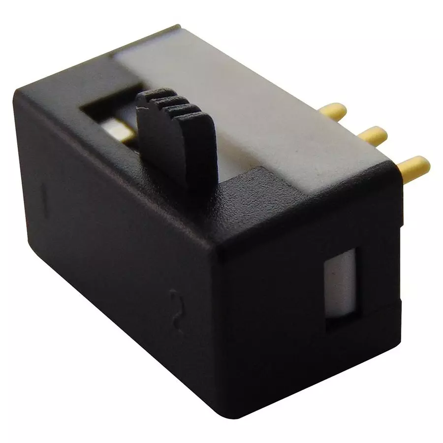 MULTICOMP PRO Slide Switches SWITCH, SLIDE, SPDT, R/A, ON-ON, 6MS1S3M1RE