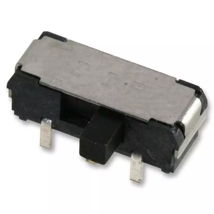 MULTICOMP PRO Slide Switches SWITCH, DPDT, 0.1A, 12VDC, THT, MCLSS22P