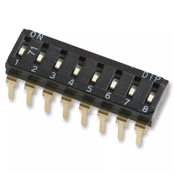 MULTICOMP PRO DIP Switches & SIP Switches SWITCH, DIL, 8WAY, MCEIR-08