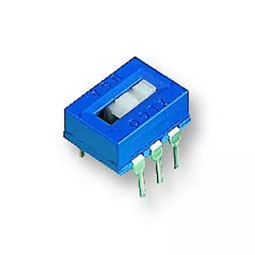 ALCOSWITCH - TE CONNECTIVITY Slide Switch, Dpdt, Raised Actuator, ASE2204