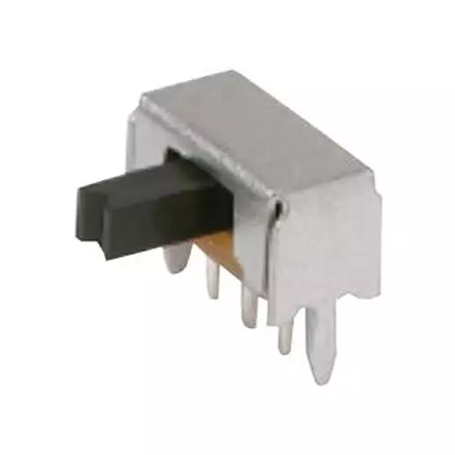 C&K COMPONENTS Slide Switch, Spdt, 0.1A, 12Vdc, Tht, OS102011MA1QN1C (Pack of 10)