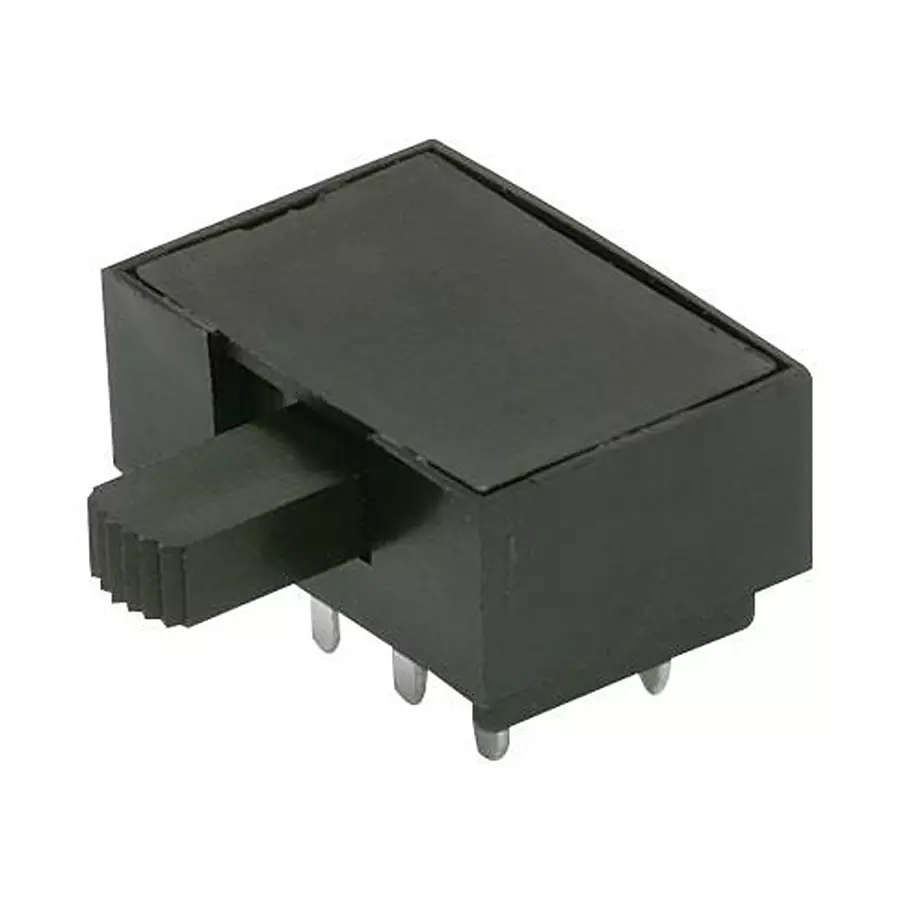 C&K COMPONENTS Slide Switch, Dpdt, 4A, 125V, Tht, L202021MA04QE