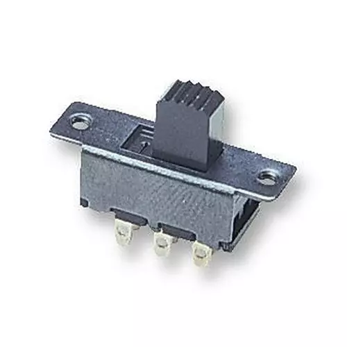 MULTICOMP PRO Slide Switches SWITCH, DPDT, 0.5A, 50VDC, PANEL, PK10, SLIDE SWITCH MINIATURE DPCO (Pack of 10)