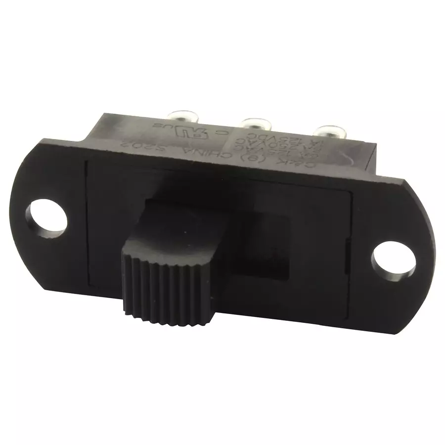 C&K COMPONENTS Slide Switch, Dpdt, 6A, 250V, Panel, S202031SS03Q