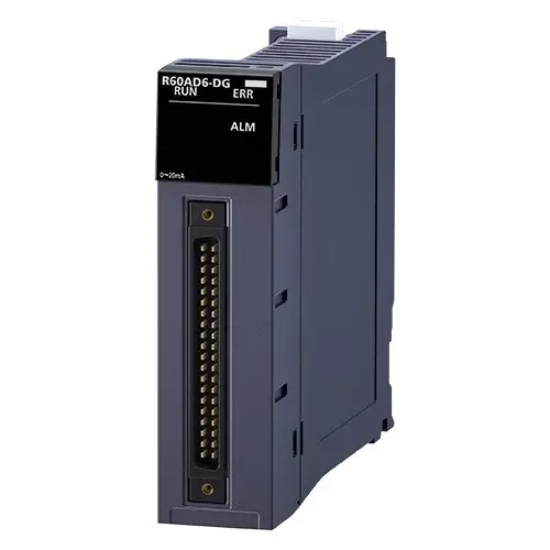 Mitsubishi Electric IQ-R PLC Channel Isolated Analog Input Module 24 V DC 16 Out Point 6 Channel, R60AD6-DG