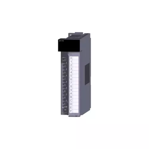 Mitsubishi Electric Q Series Digital Module DC Input (Plus/Minus Common) 5/12 V 16 Out Point 16 Input Channel, QX70