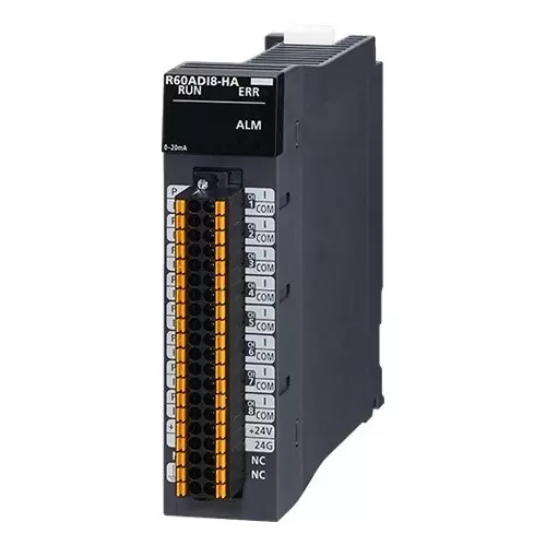 Mitsubishi Electric IQ-R PLC Analog Input (Hart) Module 24 V DC 16 Out Point 8 Channel, R60ADI8-HA