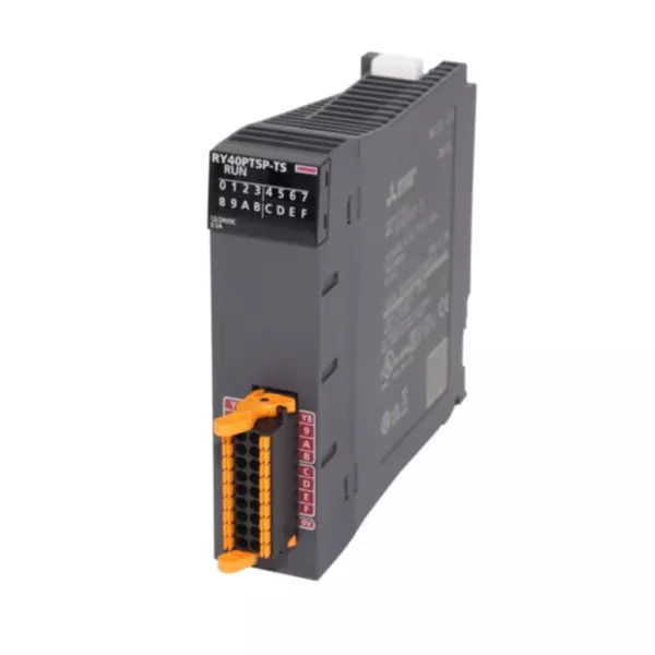 Mitsubishi Electric IQ-R PLC Digital Module Transistor Output (Source) 12/24 V 16 Out Point 16 Input Channel, RY40PT5P-TS