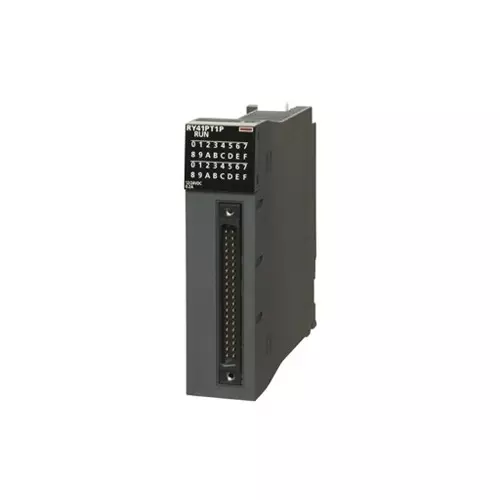 Mitsubishi Electric IQ-R PLC Digital Module Transistor Output (Source) 12/24 V 16 Out Point 16 Input Channel, RY41PT1P