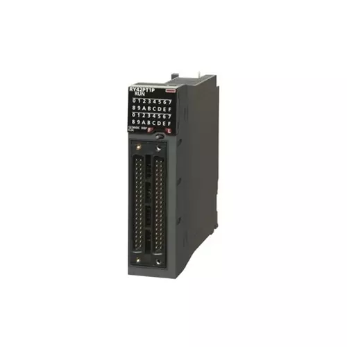 Mitsubishi Electric IQ-R PLC Digital Module Transistor Output (Source) 12/24 V 64 Out Point 64 Input Channel, RY42PT1P
