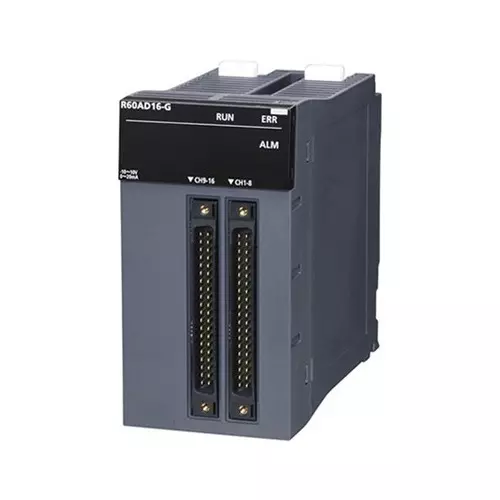 Mitsubishi Electric IQ-R PLC Channel Isolated Analog Input Module 16 Out Point 16 Input Channel, R60AD16-G