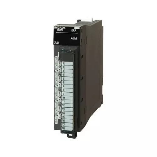 Mitsubishi Electric IQ-R PLC Analog Input Module 16 Out Point 8 Input Channel, R60ADV8