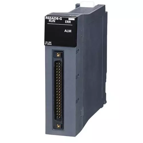Mitsubishi Electric IQ-R PLC Channel Isolated Analog Input Module 32 Out Point 8 Input Channel, R60AD8-G