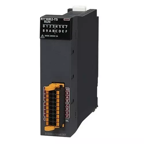 Mitsubishi Electric IQ-R PLC Digital Module Relay Output 240 & 24 V 16 Out Point 16 Input Channel, RY10R2-TS