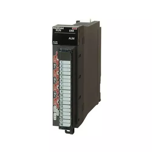 Mitsubishi Electric IQ-R PLC Analog Output Module 24 V DC 16 Out Point 8 Channel, R60DAV8
