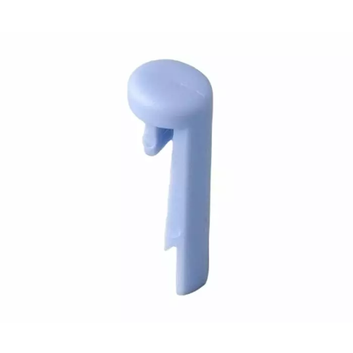 OKW Blue Potentiometer Knob Round Shaft, A1101006