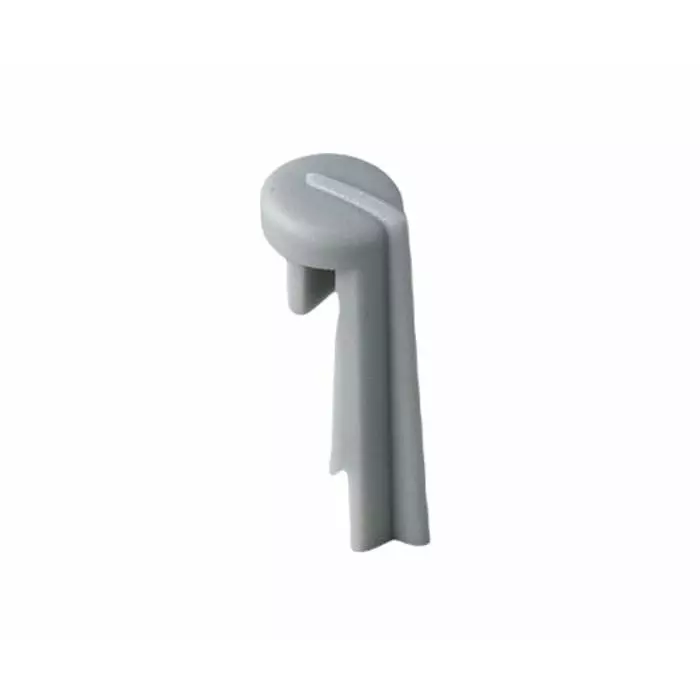 OKW Grey Potentiometer Knob Round Shaft, A1105007