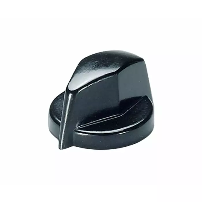OKW 18.8 mm Black Potentiometer Knob for 6 mm Shaft Round Shaft, A1311860
