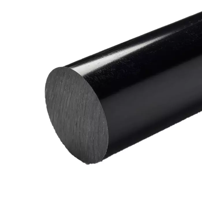 RS PRO Black Nylon Rod, 500 mm x 130 mm Diameter Model No 4386421