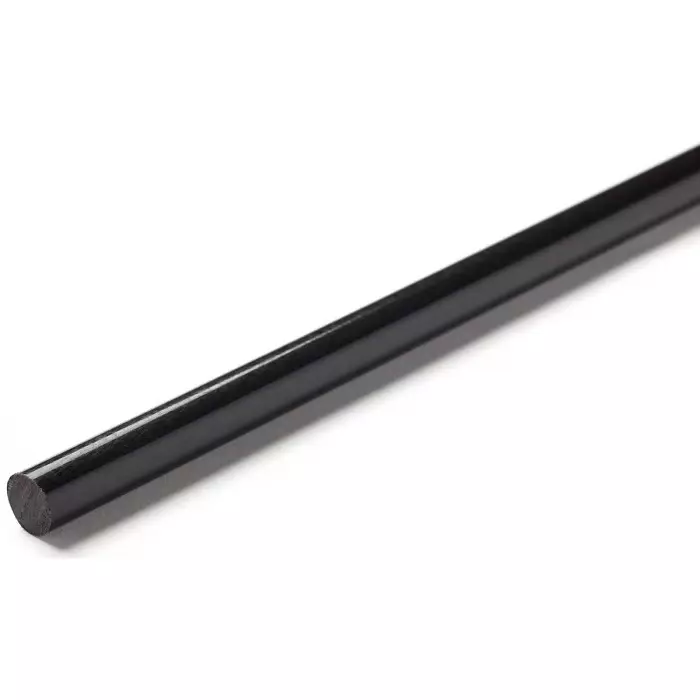 RS PRO Black Nylon Rod, 1m x 50 mm Diameter Model No 2820705