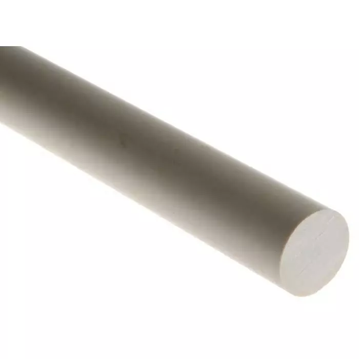 RS PRO Beige Polyetheretherketone PEEK Rod, 300 mm x 25 mm Diameter Model No 770709
