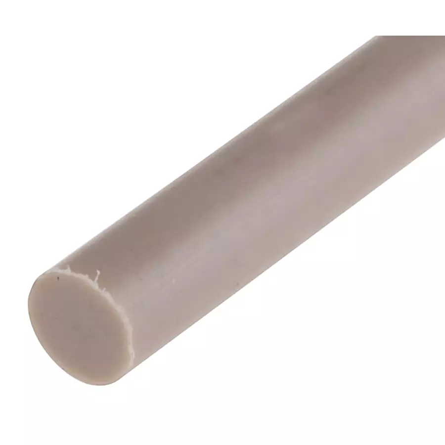RS PRO Beige Polyetheretherketone PEEK Rod, 300 mm x 6 mm Diameter Model No 514748