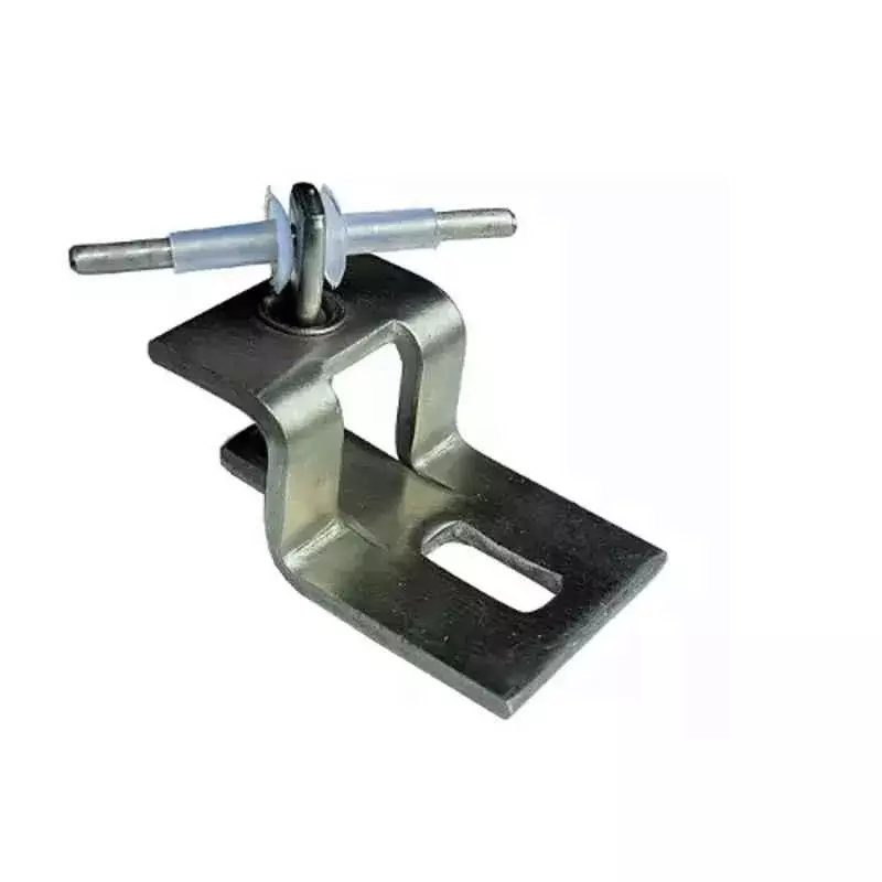 Fischer Chair Clamp Stainless Steel Offset Length 80-120 mm Thickness 5 mm TRS Series, 543332