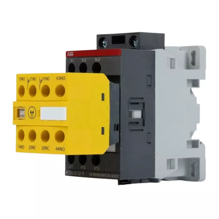 ABB - JOKAB AFS09-30-22-11 AFS Contactor 24 to 60 V AC Coil 3-Pole 25 A 5.5 kW 3NO 600 V AC, 1SBL137082R1122AFS09-30-22-11