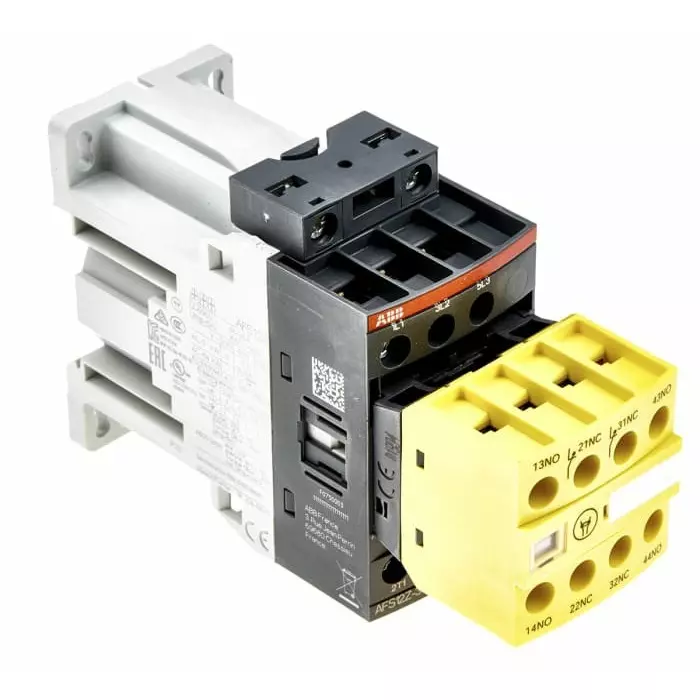 ABB - JOKAB AFS12Z-30-22-30 AFS Contactor 24 V DC Coil 3-Pole 28 A 3NO 600 V AC, 1SBL156082R3022AFS12Z-30-22-30