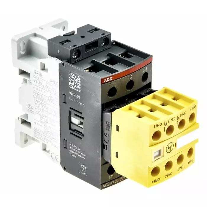 ABB - JOKAB AFS30-30-22-11 AFS Contactor 24 to 60 V AC Coil 3-Pole 50 A 3NO 600 V AC, 1SBL277082R1122AFS30-30-22-11