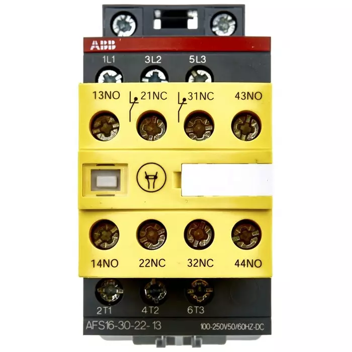 ABB - JOKAB AFS16-30-22-13 AFS Contactor 100 to 250 V AC/dc Coil 3-Pole 30 A 9 kW 3NO 600 V AC, 1SBL177082R1322AFS16-30-22-13