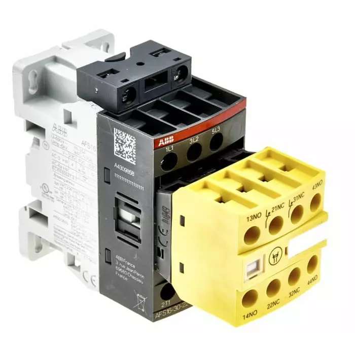 ABB - JOKAB AFS16-30-22-13 AFS Contactor 100 to 250 V AC/dc Coil 3-Pole 30 A 9 kW 3NO 600 V AC, 1SBL177082R1322AFS16-30-22-13