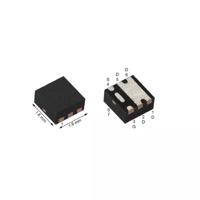 Vishay P-Channel MOSFET 4.5 A 30 V PowerPAK SC-75, SIB4317EDK-T1-GE3 (Pack of 25)