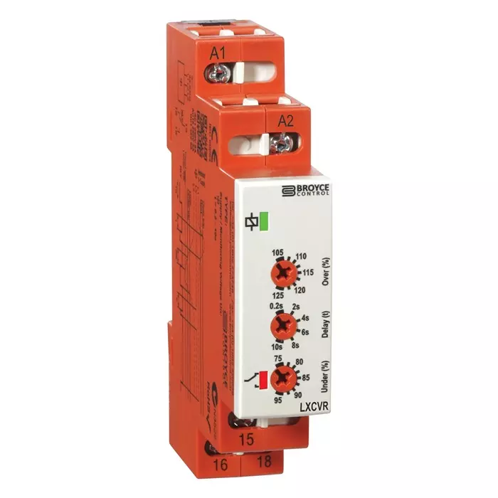 BROYCE CONTROL Relay, Voltage Sense, Spdt, 8A, 115Vac, LXCVR 115V
