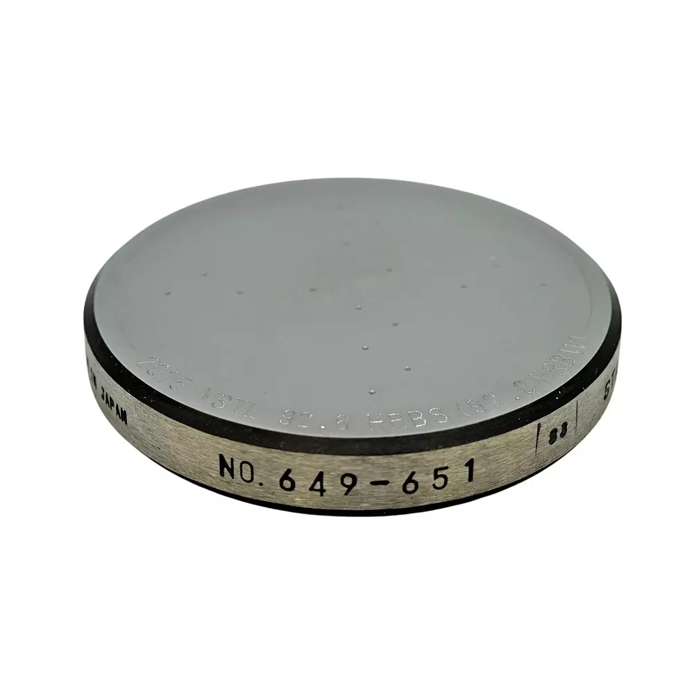 Yamamoto Scientific Hardness Standard Block D-HRB Hardness None (examination form only) Calibration Certificate, D-HRB93