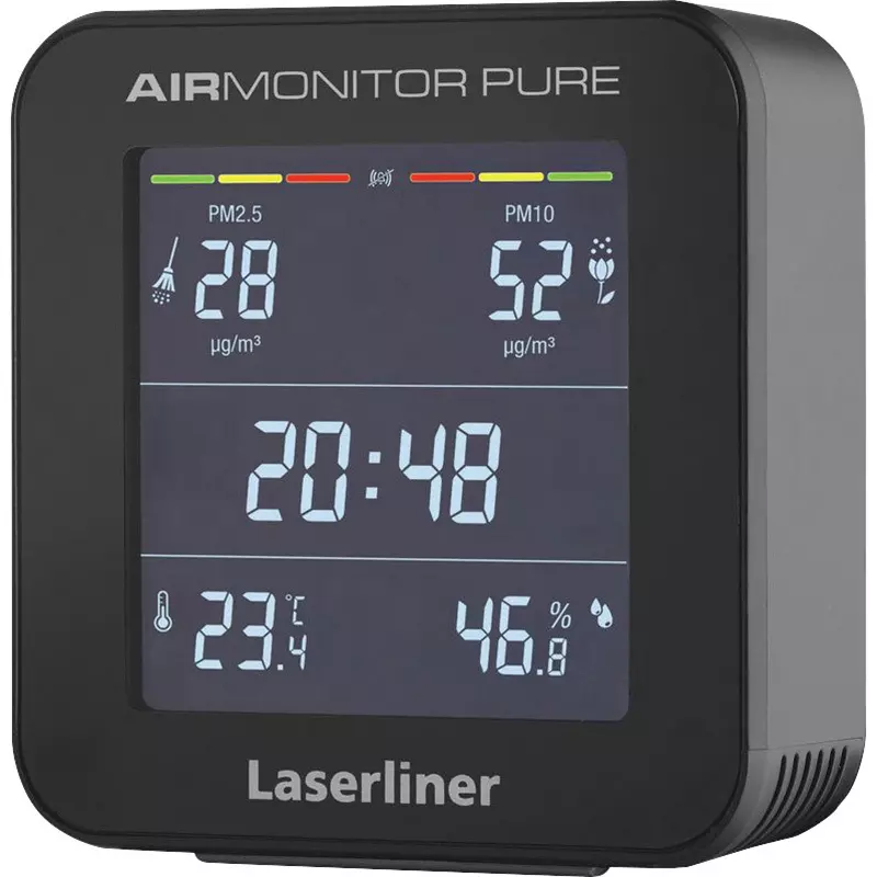 Laserliner Air Monitor 0 to 40 ℃ Operating Temperature Range, 082431J
