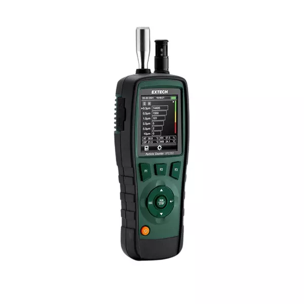 Extech Particle Counter 6-Channel 0 to 50°C (32°F to 122°F) Range, VPC260