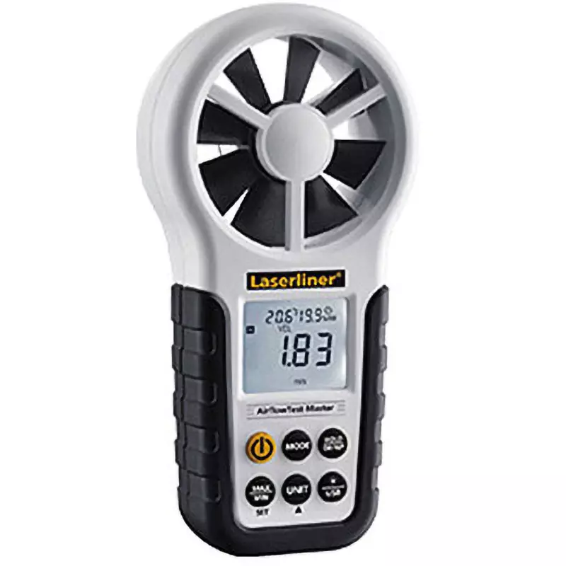 Laserliner Anemometer 1 x9 V alkaline battery Power Supply, UM082140A