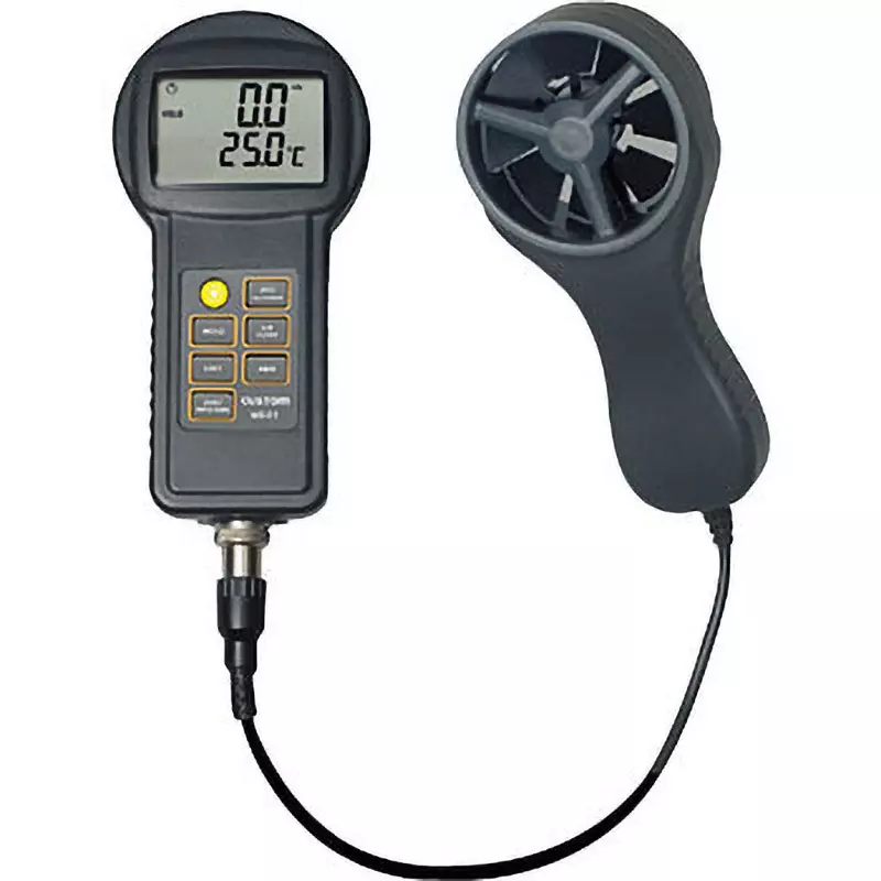 CUSTOM Anemometer Instruction manual, instruction manual Vane type Measurement Method, WS-01