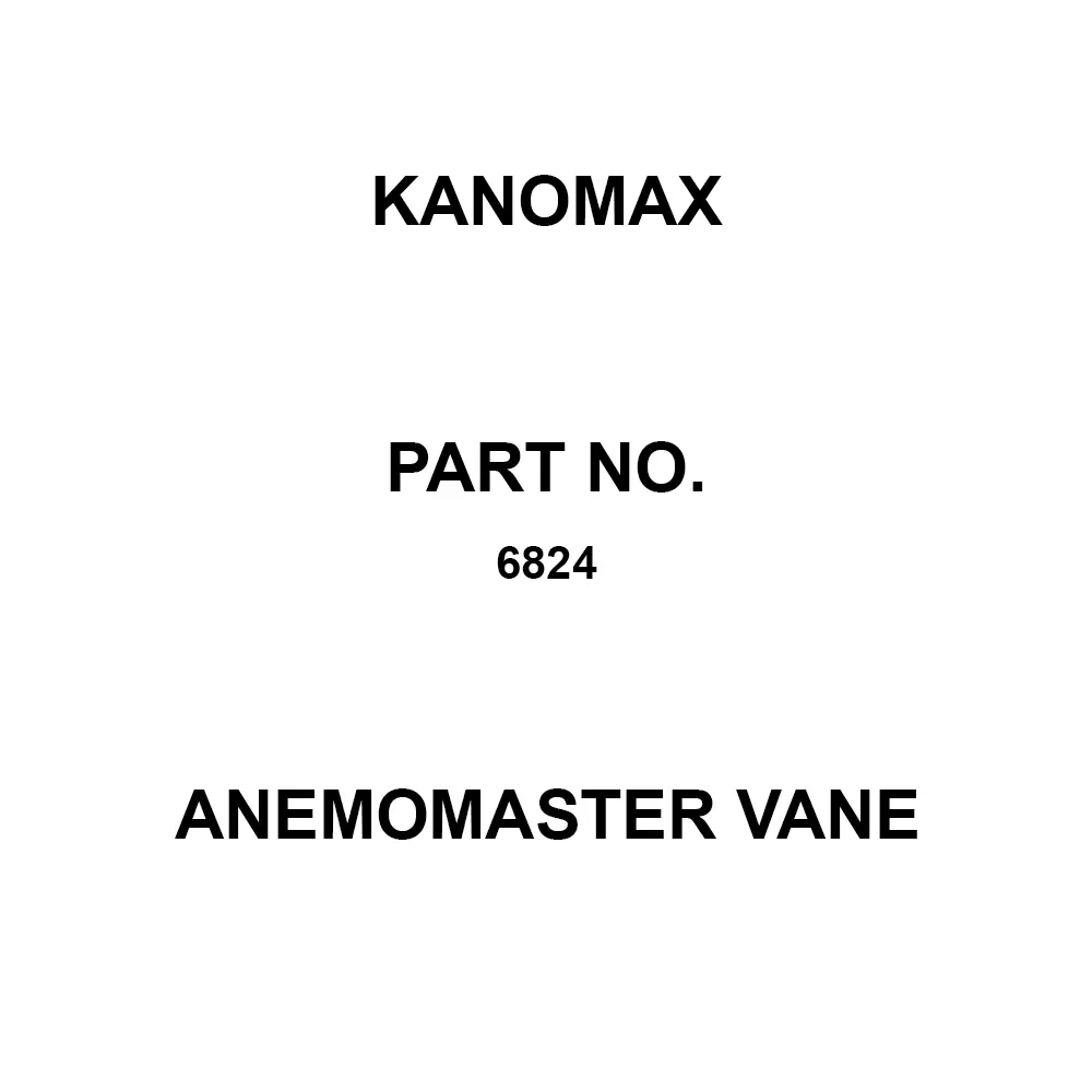 KANOMAX Anemomaster Vane Vane size: Φ70 mm Wind speed: 0.2 to 20.0 m/s Measurement Range, 6824